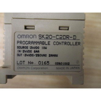 Omron SK20-C2DR-D SYSMAC Mini SK20 Programmable Controller - Used