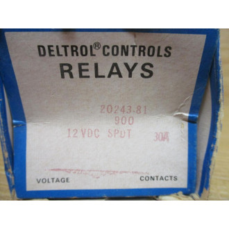 Deltrol Controls 20243-81 Relay 900