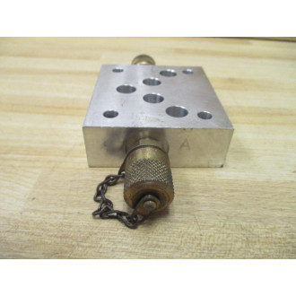Daman AD05TPAB4S Valve Tapping Plate - Used