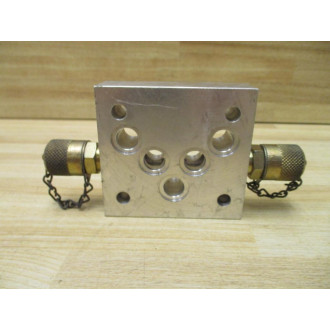 Daman AD05TPAB4S Valve Tapping Plate - Used