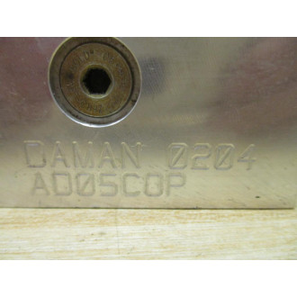 Daman AD05COP Valve Cover Plate - Used