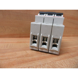 ABB S 203 U K 40 A Circuit Breaker S203UK40A 3 Pole - Used