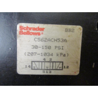 Schrader Bellows C562ACH53A Solenoid Valve - Used