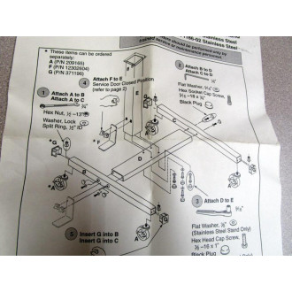 VideoJet 371185-01 Mobile Printer Stand 37118501