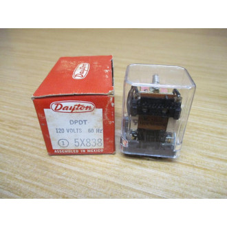 Dayton 5X838-120V AC Relay 5X838