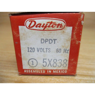 Dayton 5X838-120V AC Relay 5X838