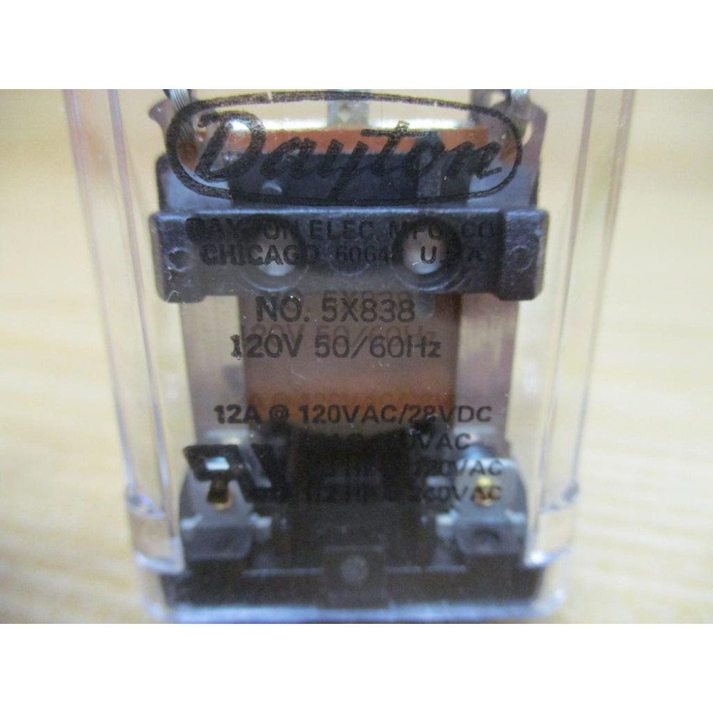 Dayton 5X838-120V AC Relay 5X838