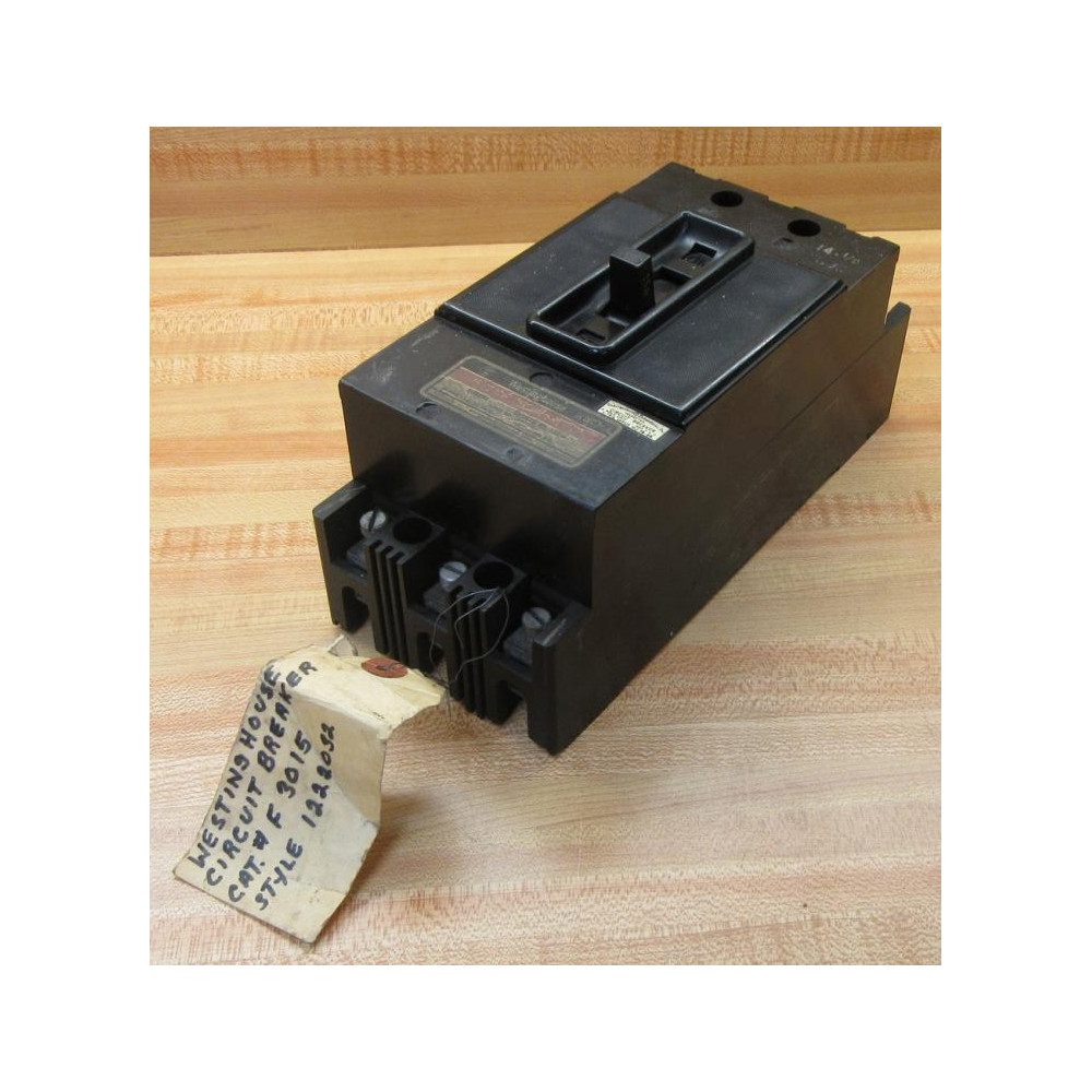 Westinghouse F3015 Circuit Breaker - Used