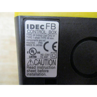 IDEC FB1W-111Y Pushbutton Enclosure FB1W111Y