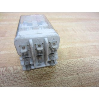 Allen Bradley 700-HB33A1-1-4-120V AC Relay 700-HB33A1-1-4-120VAC Series A, Clear - Used