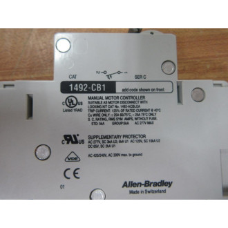Allen Bradley 1492-CB1-F070 Circuit Breaker 1492CB1F070