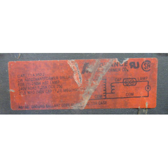 Advance Transformer 71A3522 Transformer - Used