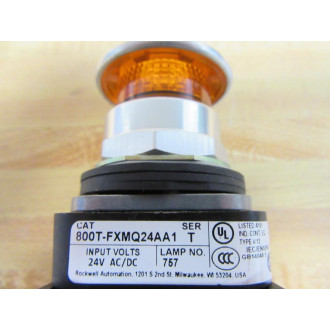 Allen Bradley 800T-FXMQ24AA1 Push Pull Switch