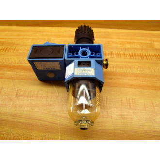 Festo LFR-14-S-B Filter Regulator 150024 WControl Valve:HE-14-S-B - Used