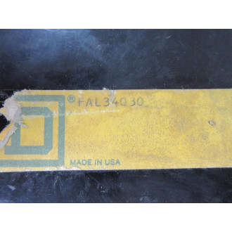 Square D FAL34030 30A Circuit Breaker - Used