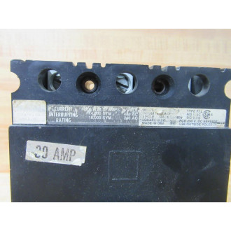 Square D FAL34030 30A Circuit Breaker - Used