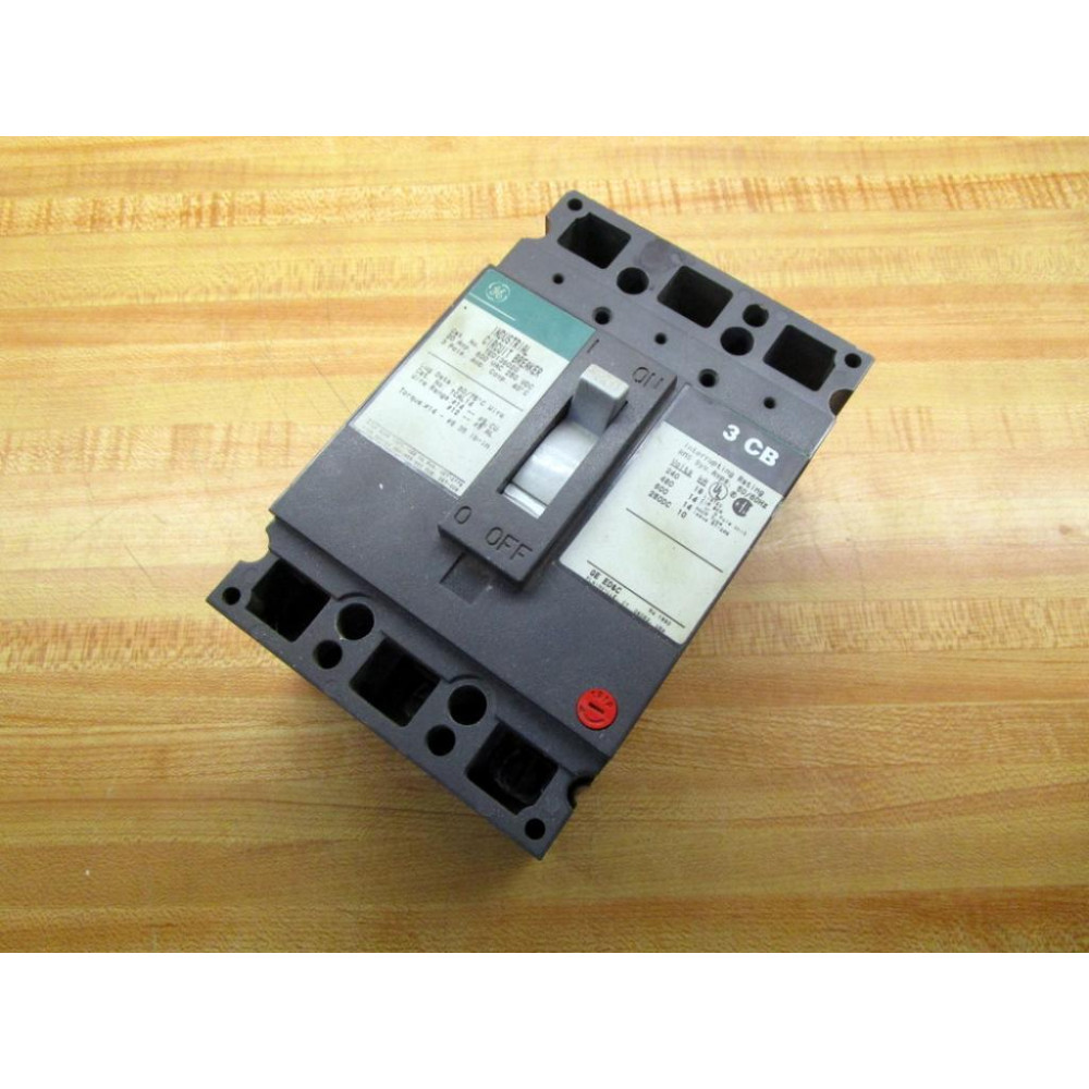 General Electric TED136020 Circuit Breaker - Used