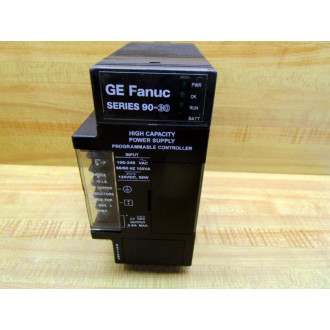 GE Fanuc Automation 90-30 Power Supply 9030 Cracked Housing - Used