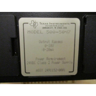 Texas Instruments Siemens 500-5047 Module 5005047 - Used