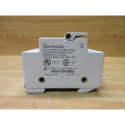 Allen Bradley 1492-FB3C30-L Fuse Holder 1492FB3C30L Series A - New No Box