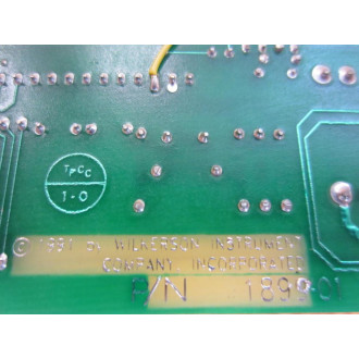 Wilkerson Instrument 1899-01 DIS871 & DIS971 2-Circuit Board Assy 189901 - Used