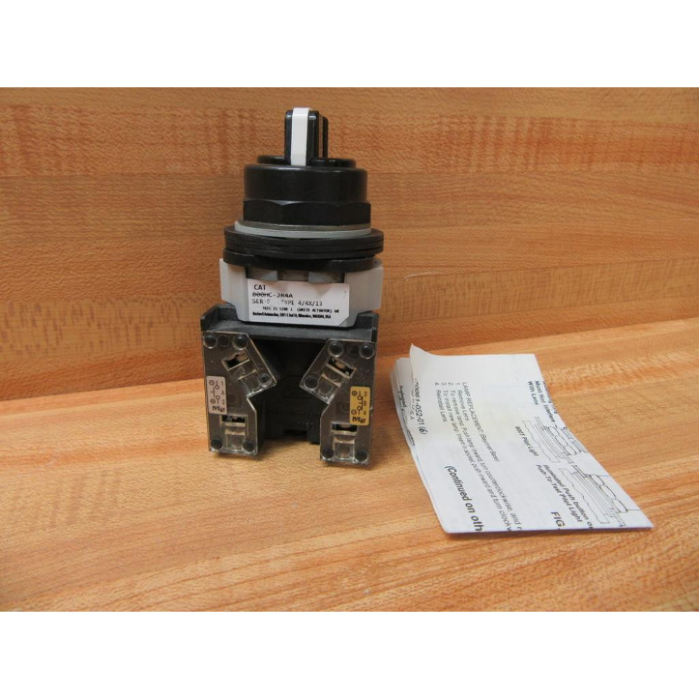 Allen Bradley 800HC-JR4AP Selector Switch 3-Pos 800HCJR4AP - New No Box Allen Bradley 800HC-JR4AP Selector Switch 3-Pos 800HCJR4AP - New No Box