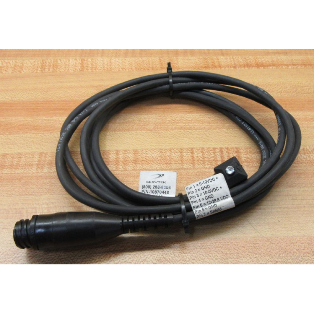 Servtek 10870448 Connector Cable - Used