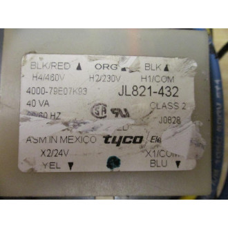 Tyco JL821-432 Transformer JL821432 - Used