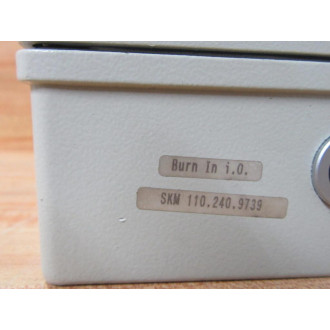Netstal Maschinen 110.240.9739 Box 45000677 - Used