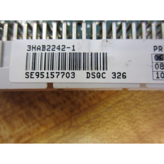 ABB 3HAB2242-1 DSQC 326 CPU Robot 3BSC980008R50 - Used