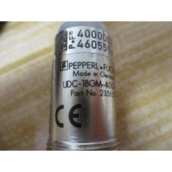 Pepperl + Fuchs 235852 Dual Sheet Sensor UDC-18GM-400-E2 - Used