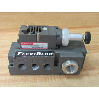 Numatics 081RS100C Regulator 081RS100O016Y WFlexiBlok - Used