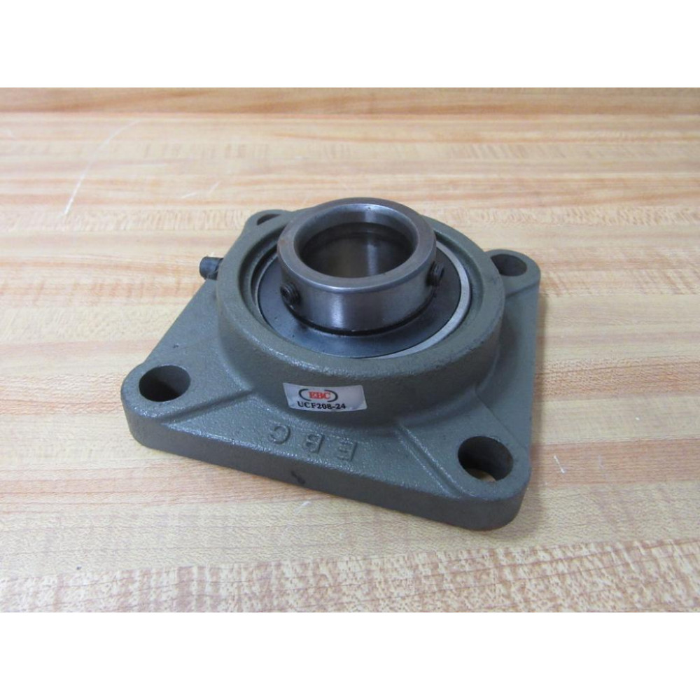 EBC UCF208-24 Flange Bearing UCF20824 - New No Box