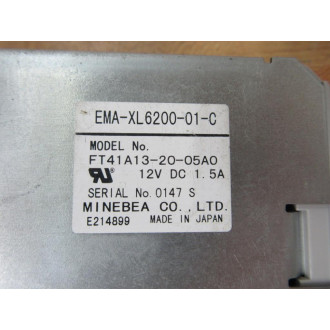 Minebea EMA-XL6200-01-C Fan Unit  FT41A13-20-05A0 - Used