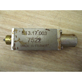 ITW Challenger E13.17.003 Valve Module 7522 - Used