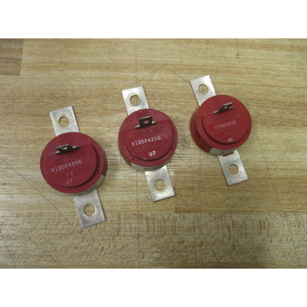 General Electric V130PA20C Varistor (Pack of 3) - Used