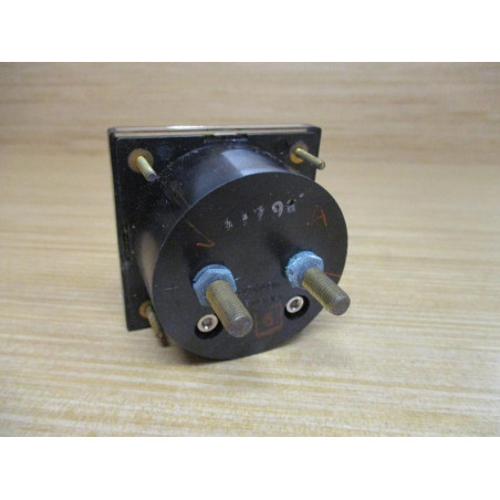 Simpson 1227C 0-1 DC AMPS Panel Meter