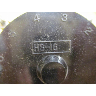 Nihon Kaiheiki HS-16 Rotary Switch HS16 - Used