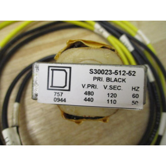 Square D 30023-512-52 Industrial Control Transformer 3002351252