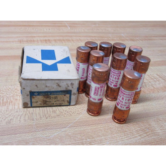 Gould Shawmut TR10R Fuse Cross Ref 4TCP9 Copper (Pack of 10)