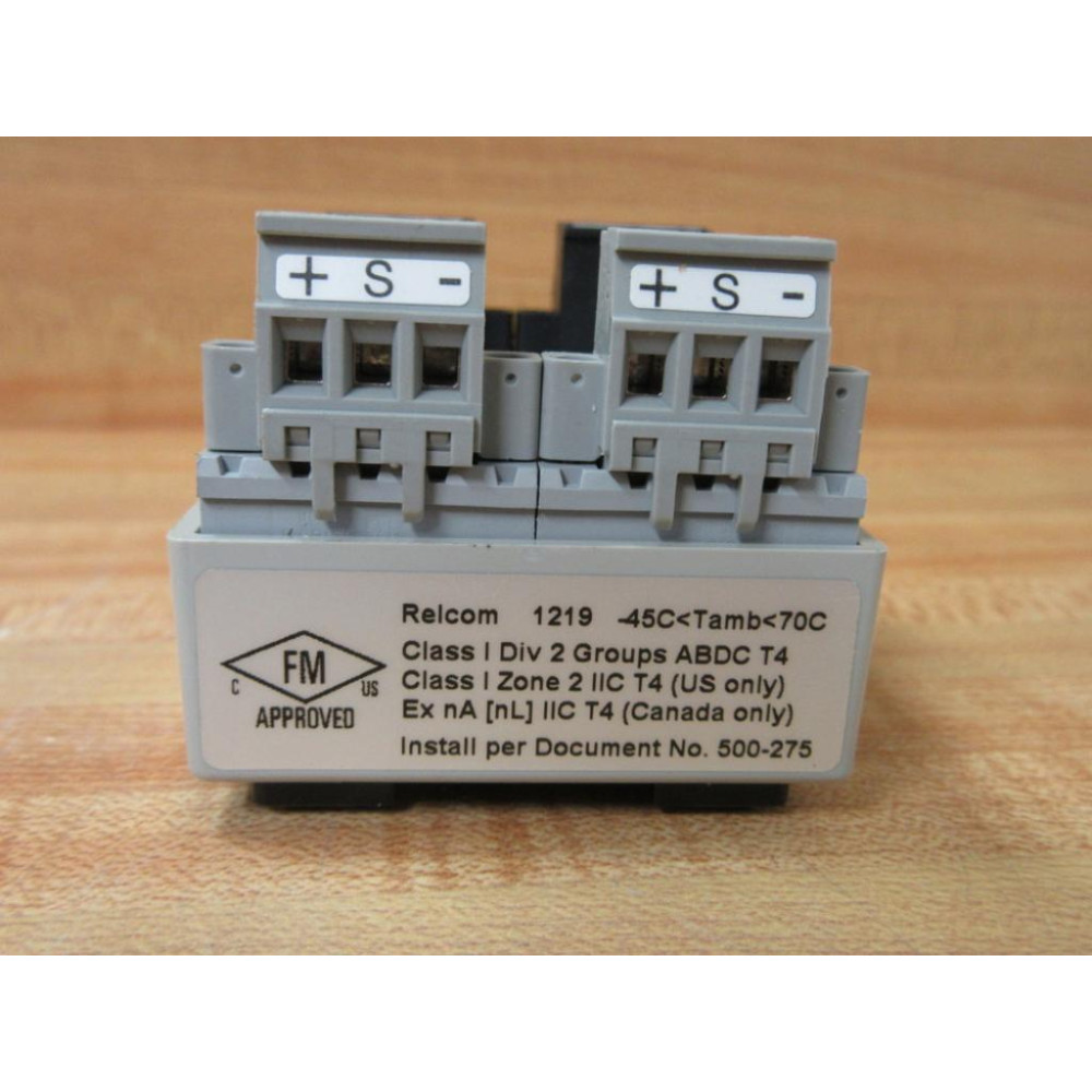 Relcom FCS-MB2-SG 2-Port Fieldbus Megablock FCSMB2SG