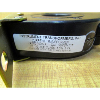 Instrument Transformers 58RBT-101 Current Transformer 58RBT101 - New No Box