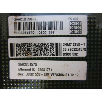 ABB 3HAC12158-1 DSQC 532 Board 3BSC980050R57 PR:03 - Used