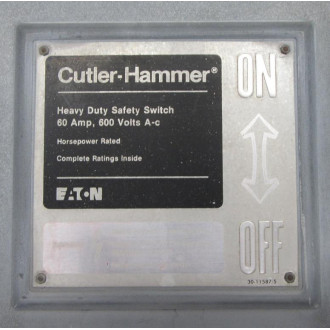 Cutler Hammer 30-11587-5 Safety Switch 30115875 - Used