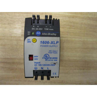 Allen Bradley 1606-XLP72E Power Supply 1606XLP72E Series A - Used