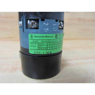 KlocknerMoeller T20-I-NA Cam Switch T20INA - New No Box