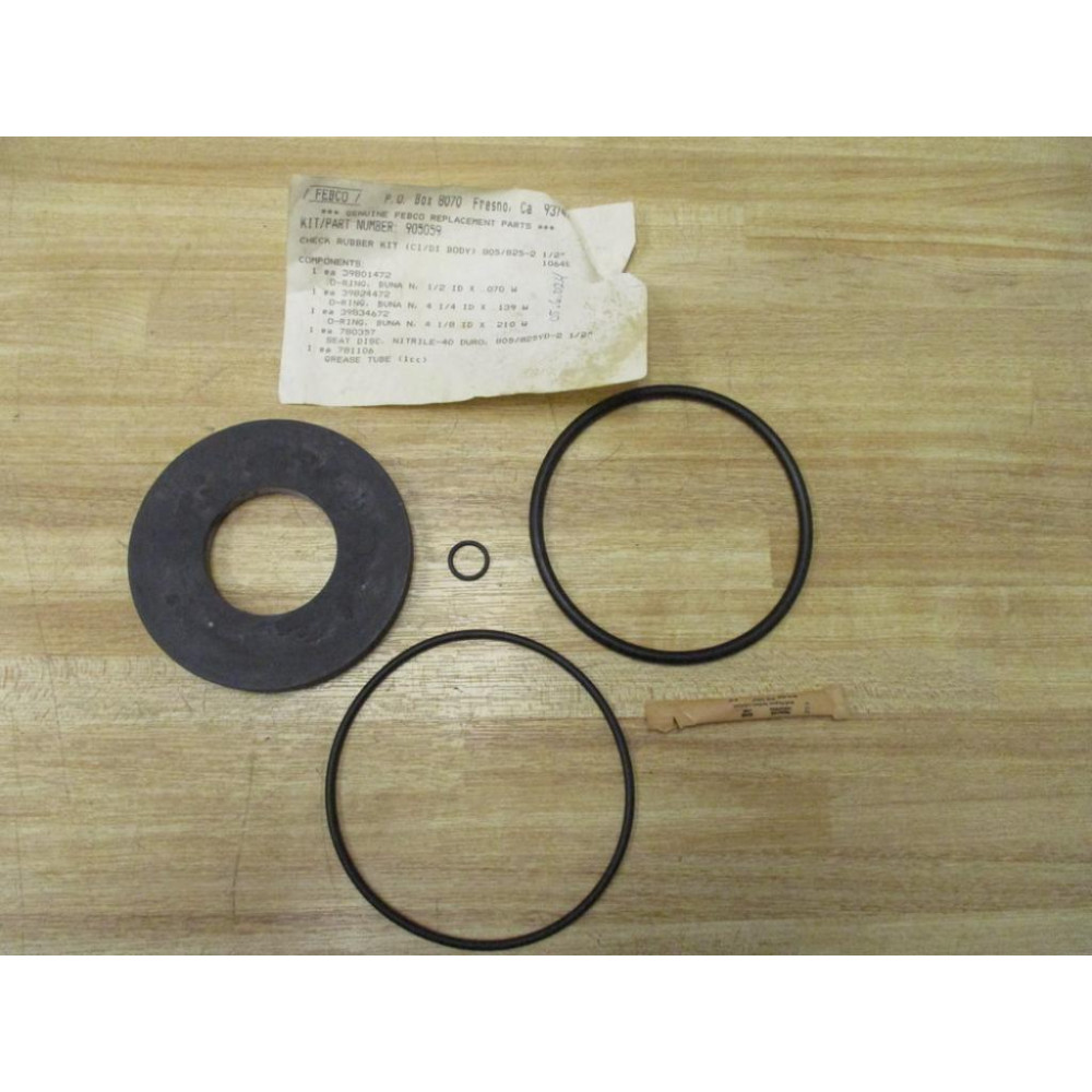 Febco 905059 Check Rubber Kit