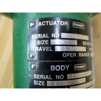 Fisher Controls 667 Actuator Assy. ED - Used