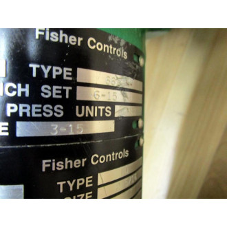Fisher Controls 667 Actuator Assy. ED - Used