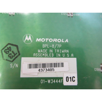 Motorola BPL-87P DSQC501 Backplane 3HAC3617-1 84W8444F01B - Used